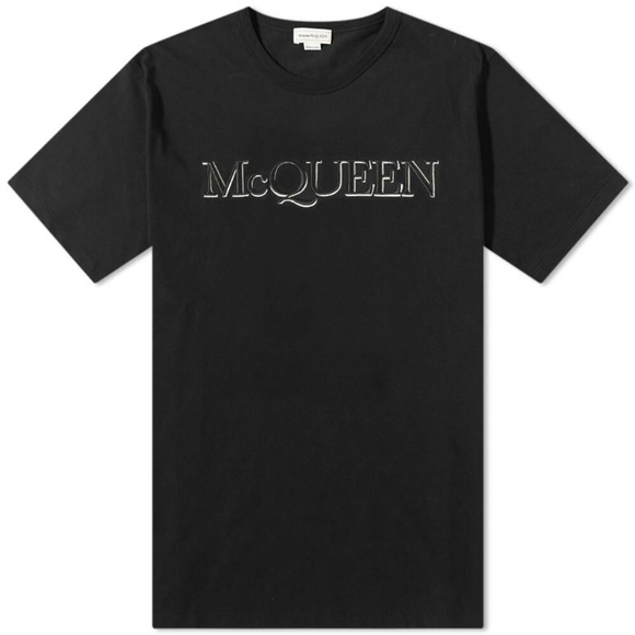 Alexander McQueen Embroidered Logo T-Shirt - Picture 8 of 9
